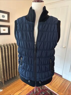 Calvin Klein Navy Performance Puffer Vest